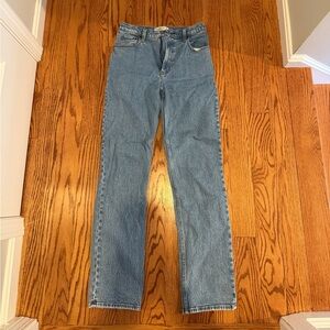 Abercrombie 90s Straight Jeans - Size 27 Long - Ultra High Rise